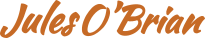 Jules O'Brian signature style logo